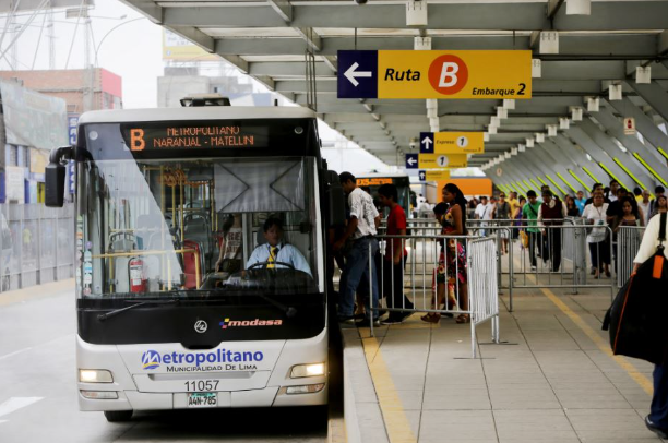 RUTA B Del Metropolitano ¡Información De PARADEROS!