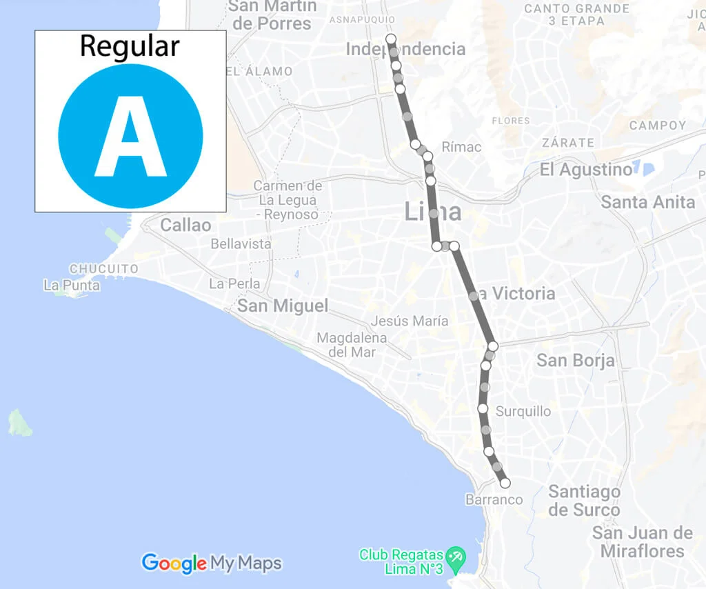 Ruta A