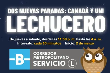 servicio lechucero