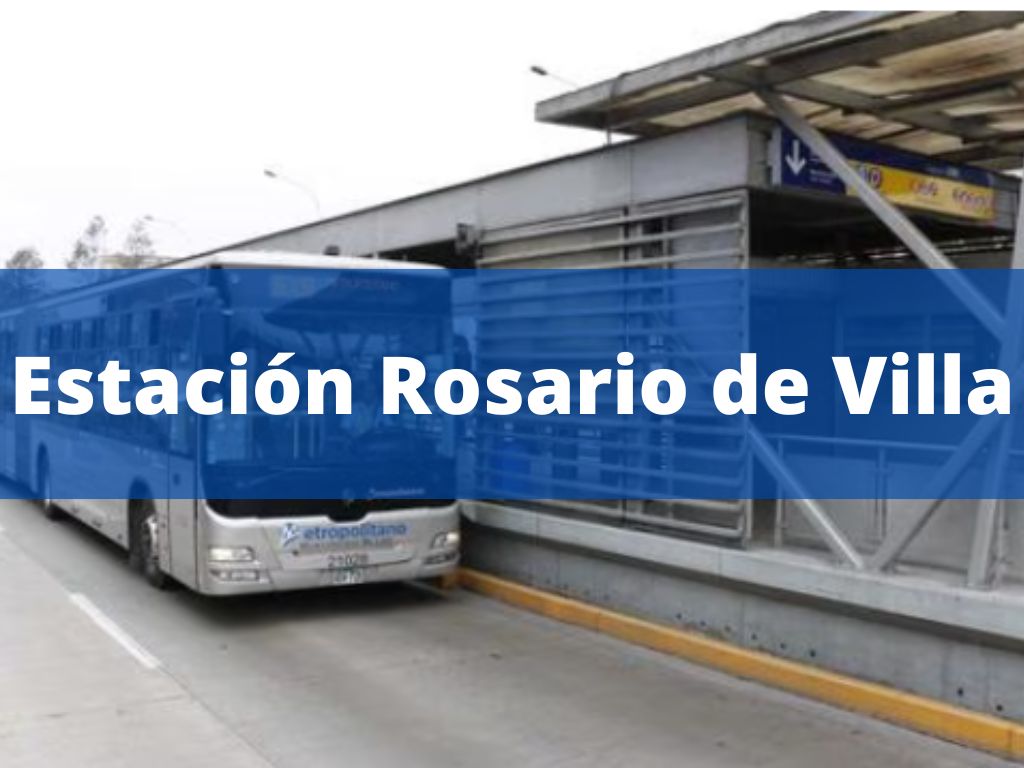 Estación Rosario de Villa (Chorrillos) Línea de Buses Dirección