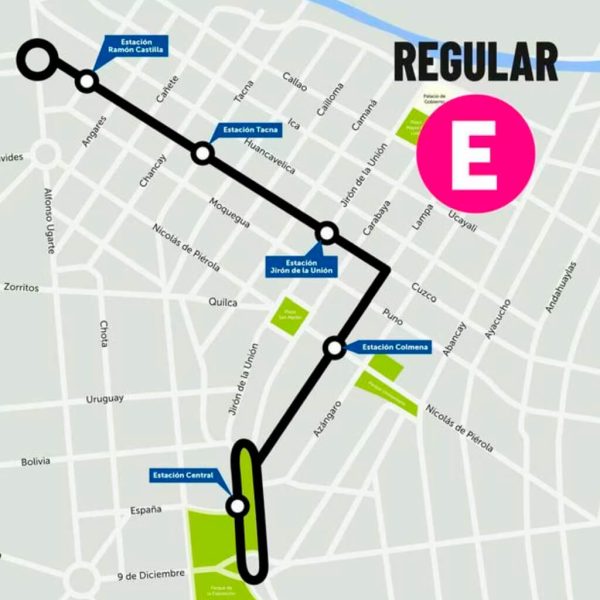 【Nueva Ruta E Del Metropolitano】 Conoce Sus PARADEROS